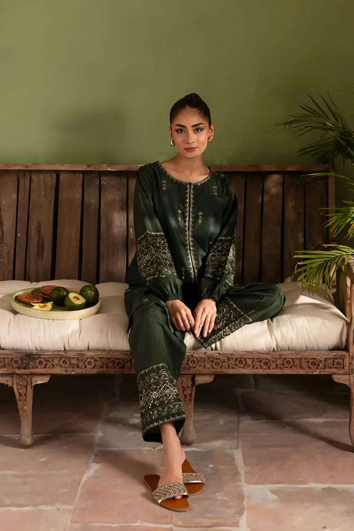 Solene Embroidered 2Pc Dress