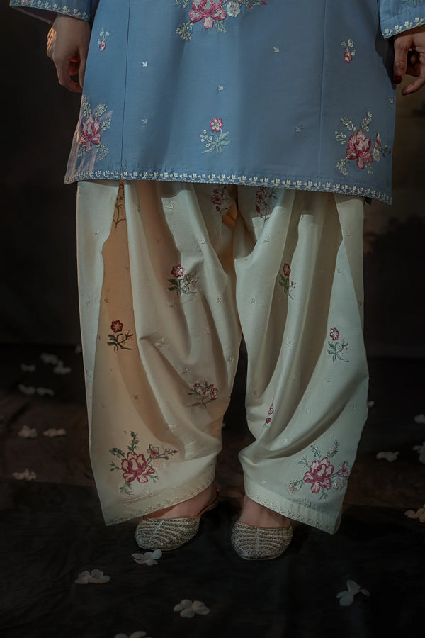 Luxury Dhanak Embroidered 2Pc Suit