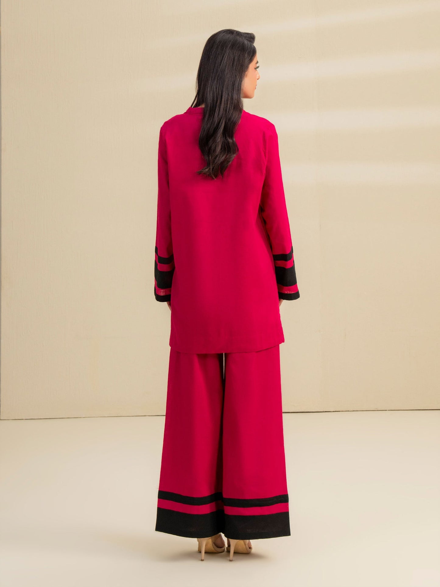 Khaddar 2Pc Dyed Co-Ord Set