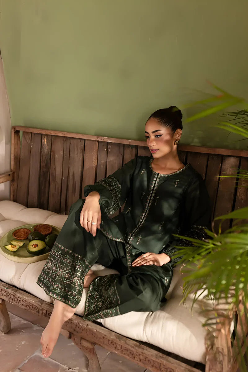 Solene Embroidered 2Pc Dress