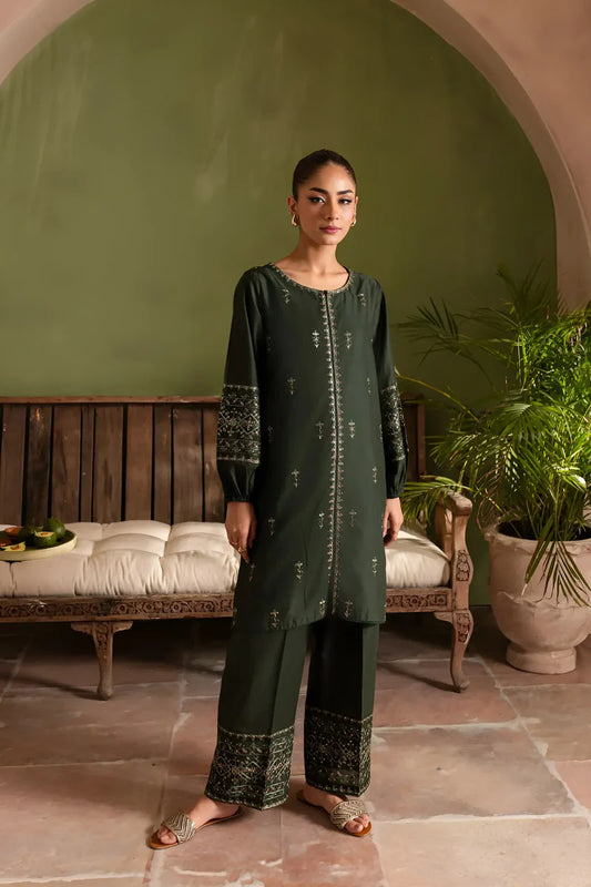 Solene Embroidered 2Pc Dress
