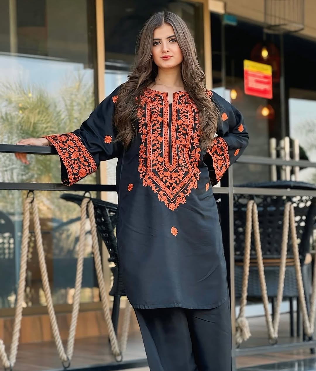 Luxury Embroidered 2Pc Set