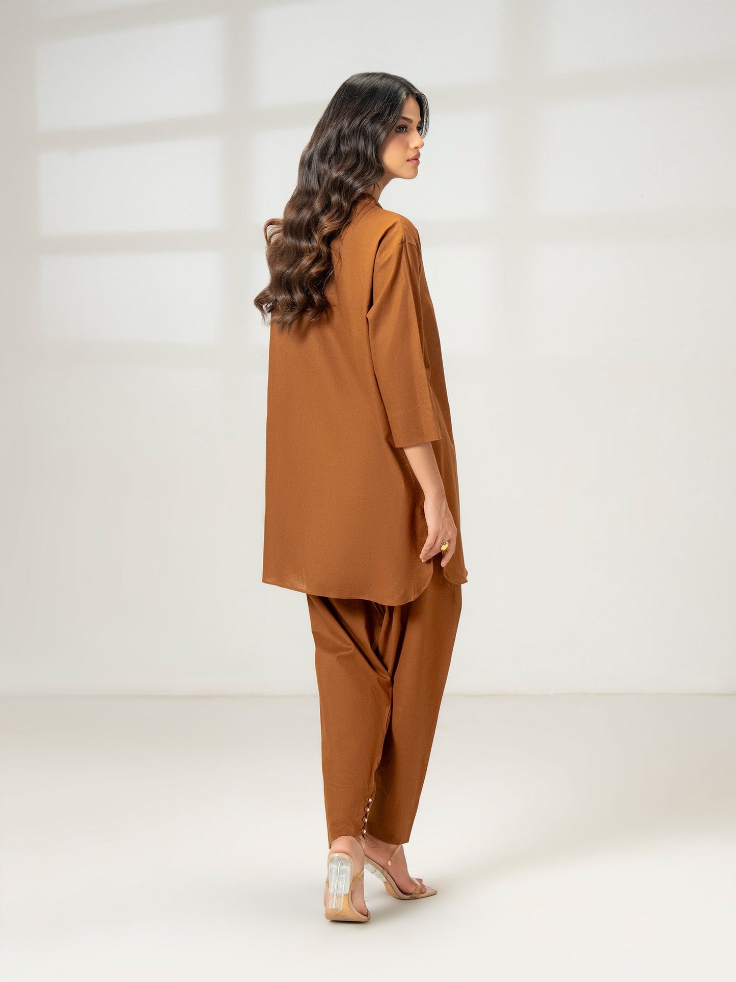 Khaddar Co-ord Set-Dyed (Pret)