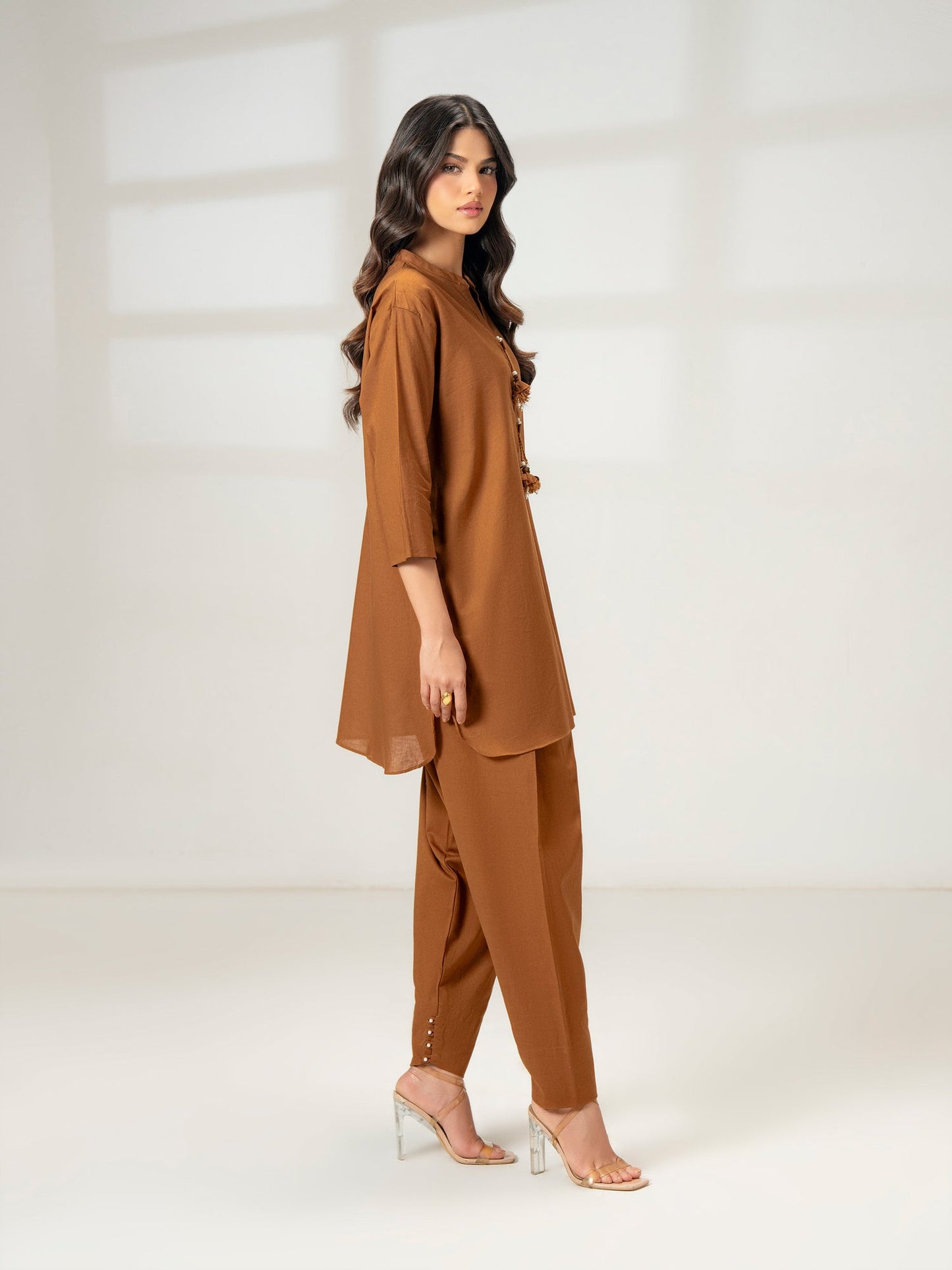 Khaddar Co-ord Set-Dyed (Pret)