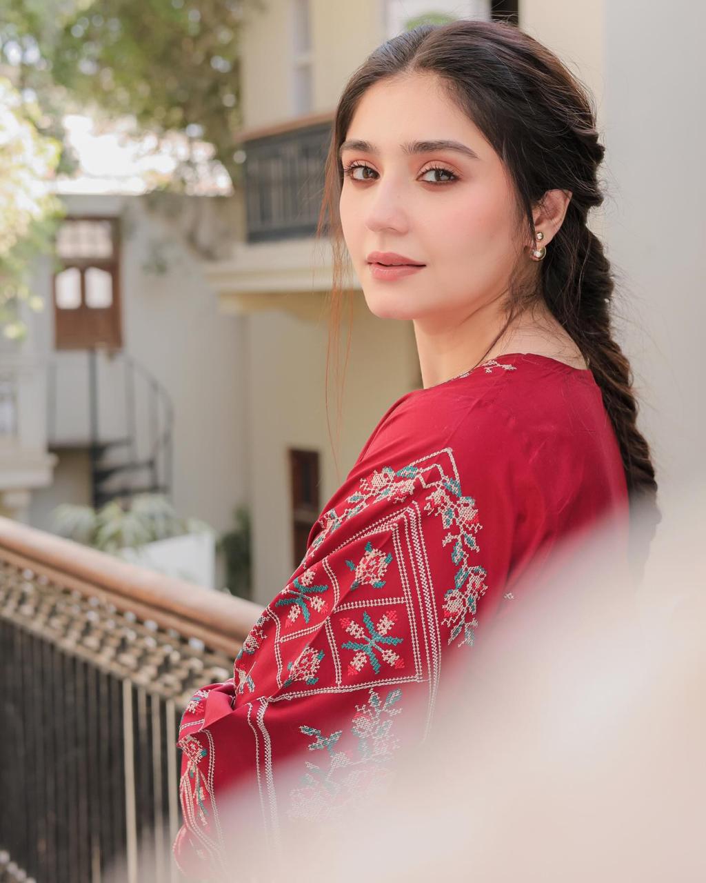 Farshi Shalwar Embroidered 2Pc Dress