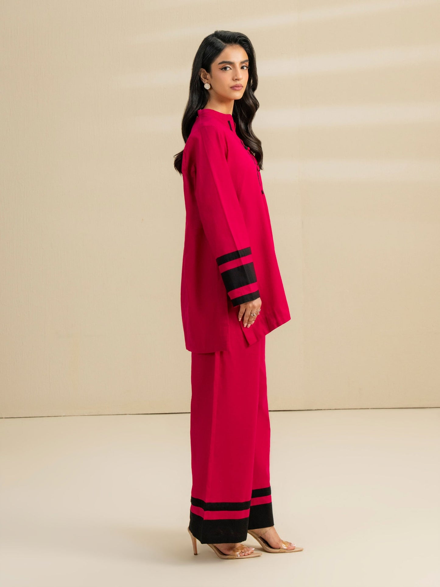 Khaddar 2Pc Dyed Co-Ord Set