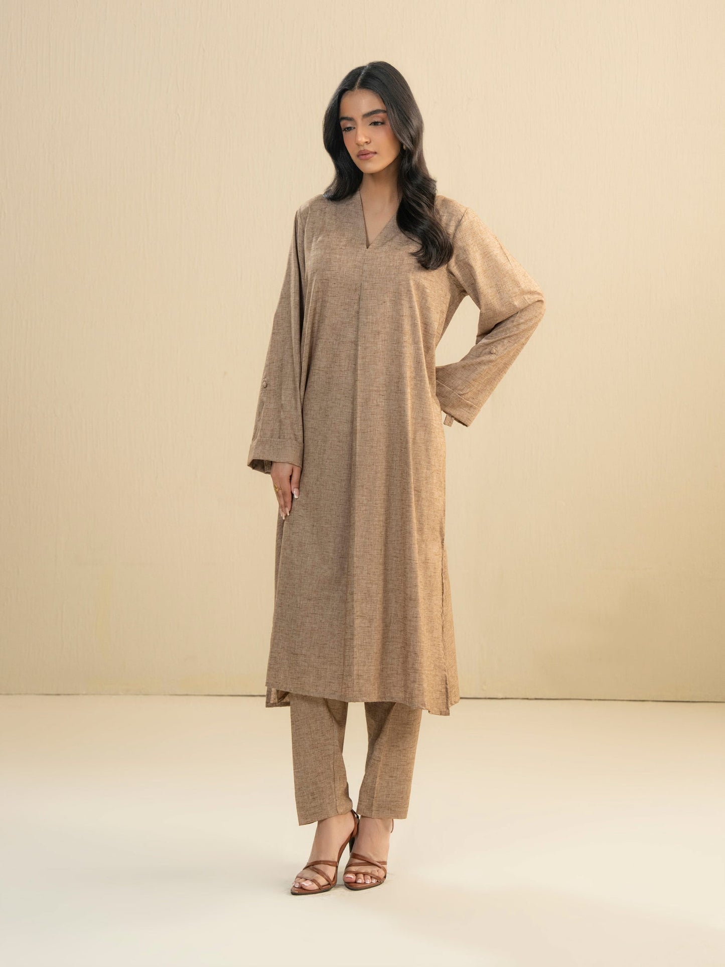 Yarn Dyed 2Pc Co-Ord Set (Pret)